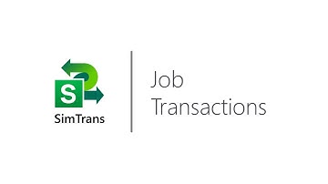 SimTrans Job Transactions
