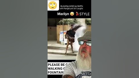 BLoWiNG WiND Up SkiRTs 105 with Pangel just for laughs, Pangels Best Mix GReeN SCReeN#shorts