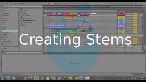Creating Stems with Ableton Live