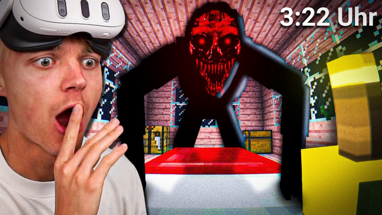 ÜBERNACHTEN IM PINK PALACE MIT HORROR MOBS IN VR  ...