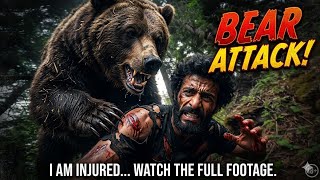 BEAR ATTACK ON ME😭|| I AM INJURED 😨Kawa h2r 