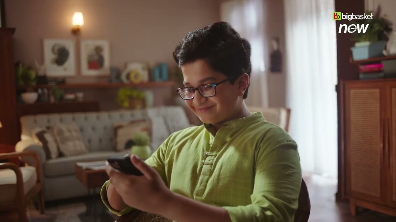 Big Basket advertisement- Abhaya Sharma