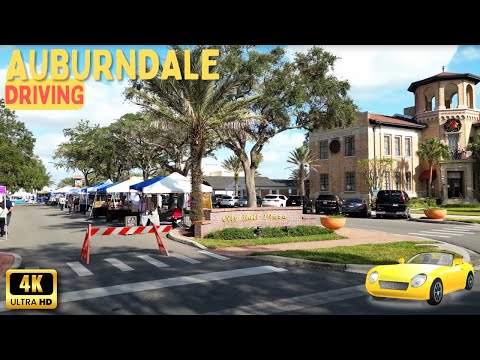 Auburndale Florida Driving Through