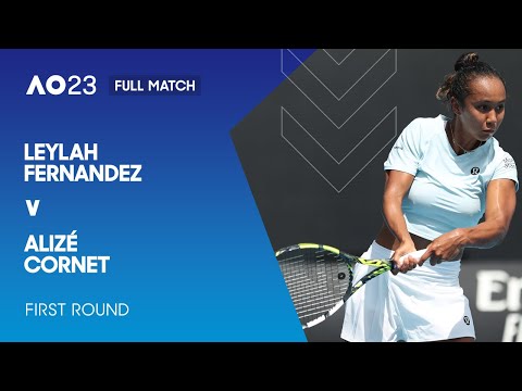 Leylah Fernandez v Alizé Cornet Full Match | Australian Open 2023 First Round