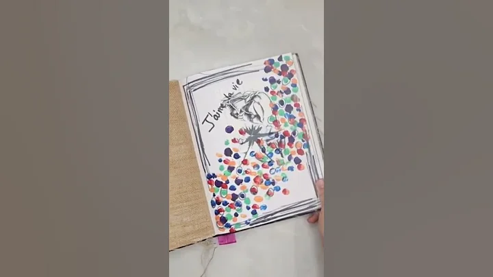 Mixed Media Art Inspiration #shorts #mixedmedia #artjournal