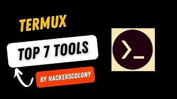 Termux - Top 7 Tools for Termux Try now to learn Penstesting #termux #hacking #hackerscolony