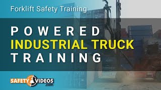 Powered Industrial Truck Training