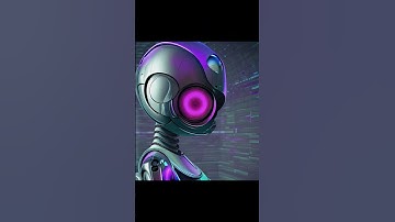 Futuristic robot - generative ai