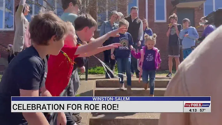 Chad Tucker's daughter Roe-Roe rings bell marking ...