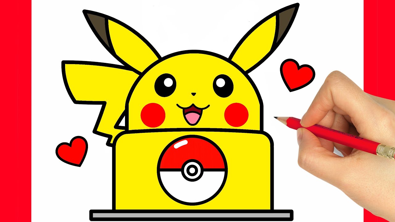 HOW TO DRAW A PIKACHU CAKE