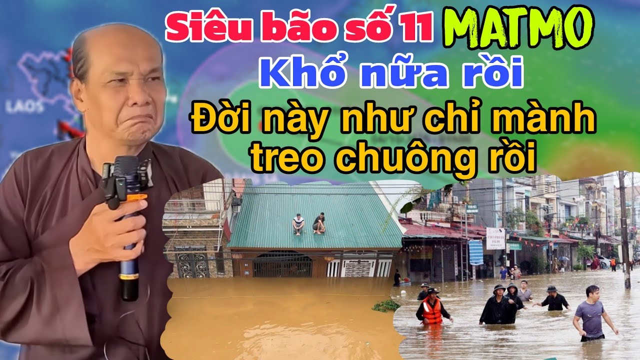 Chú bảy thiện chia sẻ bão mới lại xuất hiện khổ nữa rồi đời này như chỉ mành treo chuông