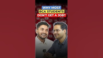💥Why Most BCA Students Don’t Get Job? Reality of BCA Students! #shorts #bca #bcareality #bcacourse