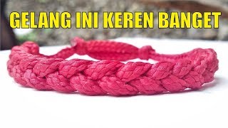 Cara Membuat Gelang Anyam - Gelang Keren dari Tali Sepatu