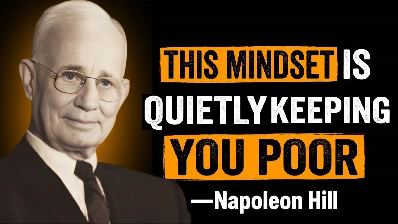 This Mindset Is Quietly Keeping You Poor | Napleon Hill