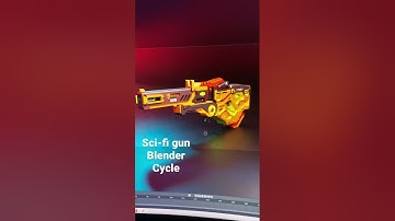 #scifi#3d#blender#art#blender3d#rendering#animation#vfx#gun
