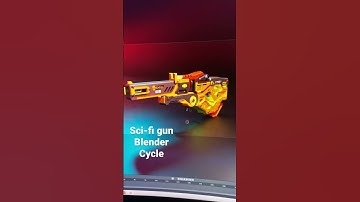 #scifi#3d#blender#art#blender3d#rendering#animation#vfx#gun