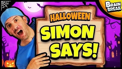 🎃 Halloween Simon Says Brain Break 🎃 Halloween Brain Breaks for Kids 🎃 Danny Go Inspired