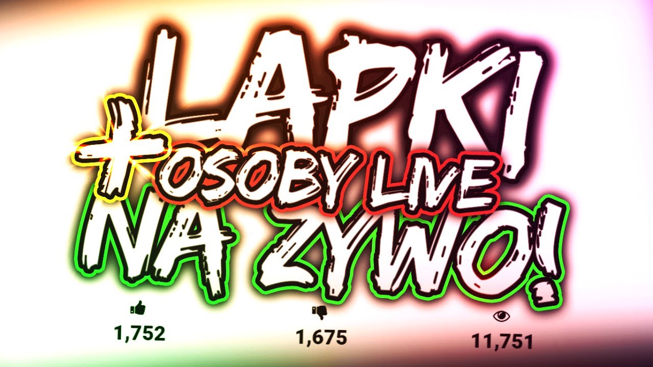 😳Licznik ŁAPEK W GÓRĘ I OSÓB ONLINE - NA ŻYWO! | ZairoxTV