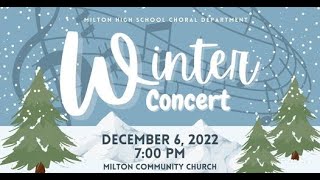 Milton Chorus Winter Concert 2022