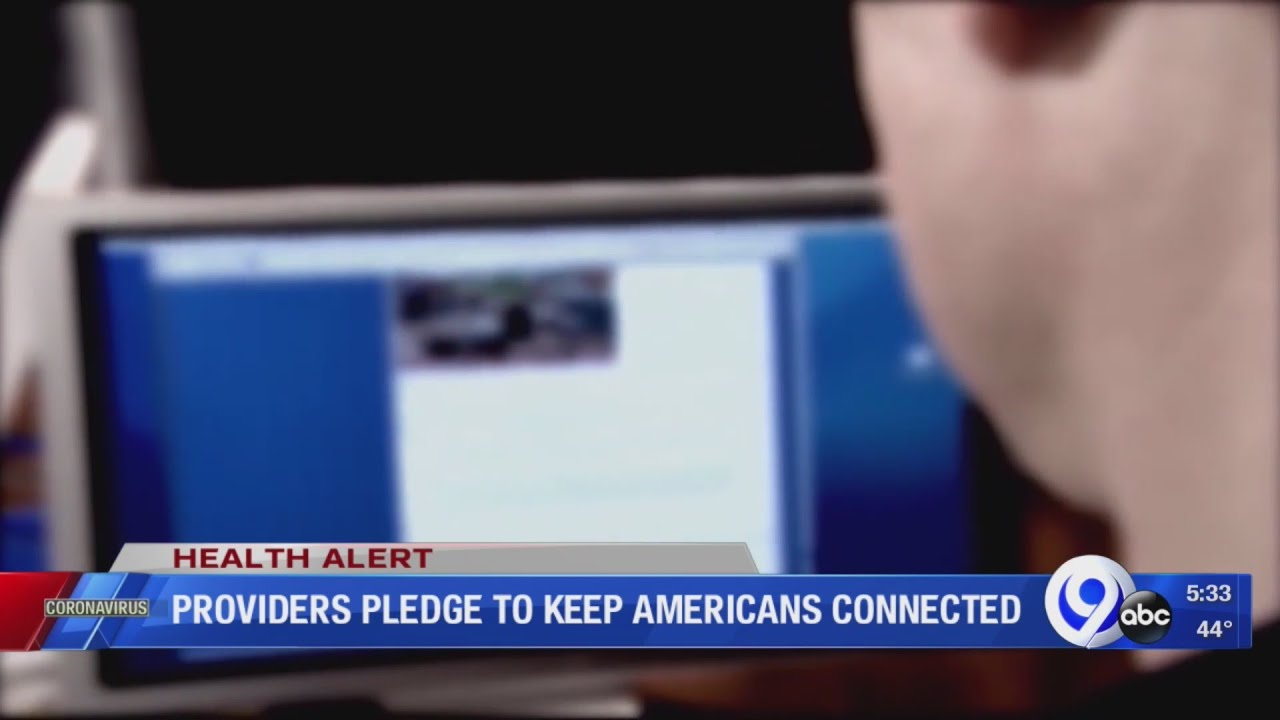 Providers pledge to keep Americans connected