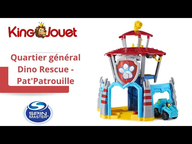 Pat'patrouille : playset quartier general dino rescue multicolore Spin  Master