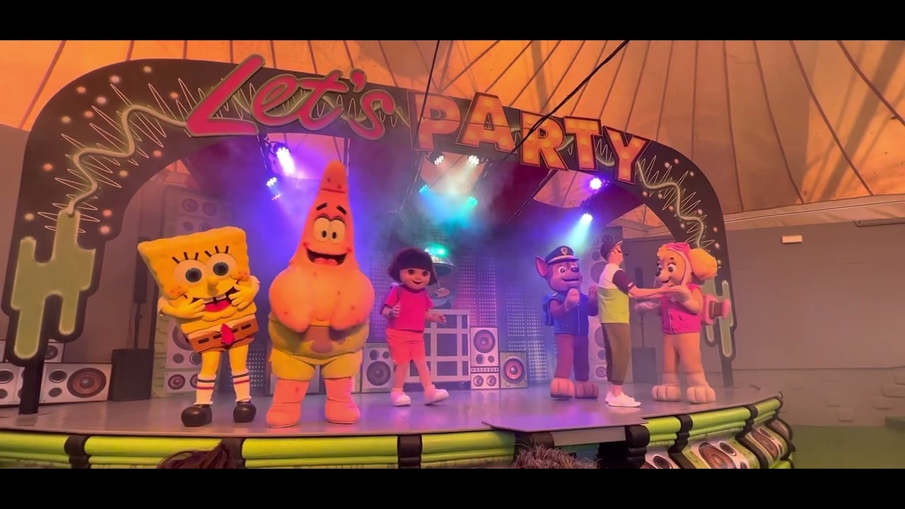 Mirabilandia 2022 Let’s party  nickelodeon