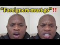 Angry South African Man is sending a Msg to those protecting foreigners 