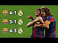 3 مـرات أخـرج فيهـا برشلونـة الغريـم ريـال مدريـد من أقـوى البطولات 🔥 و جنـون المعلقيـن 💛 • FHD