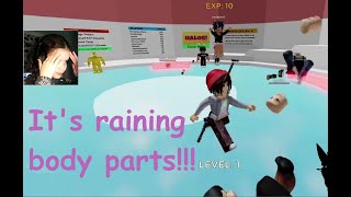 Roblox Tower of Misery - It&#39;s raining body parts!