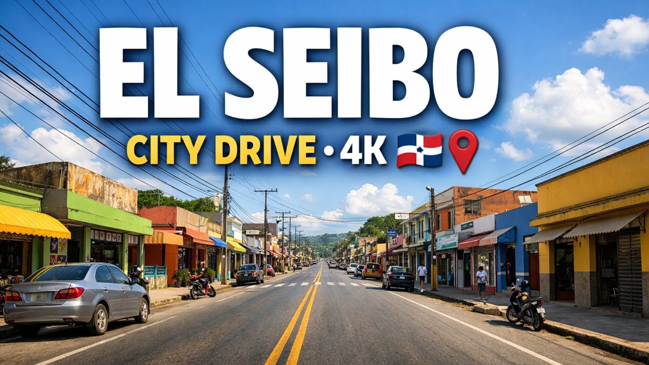 El Seibo, Dominican Republic 🇩🇴 | City Drive Tour (4K) – Real Streets & Local Vibes | Rodando Tour