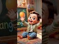 O for Orange 🍊 | ABC Learning for Babies | Fun Alphabet Song &amp; Animation