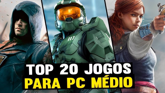 Os 25 Melhores Jogos Para PC MÉDIO ( jogos muito bons com gráficos