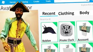 MAKING PIRATE CLARK BACKROOMS a ROBLOX ACCOUNT