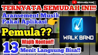 Music Arrangement Tutorial Using Walk Band App - Sholawat Tombo Ati screenshot 5