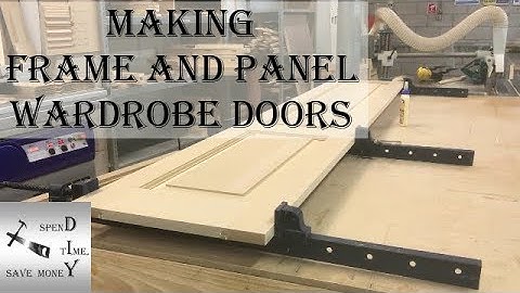 Making raised and fielded panel wardrobe/cabinet doors on a spindle/shaper