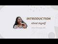 Some Unnecessary Talks (Introduction about myself)