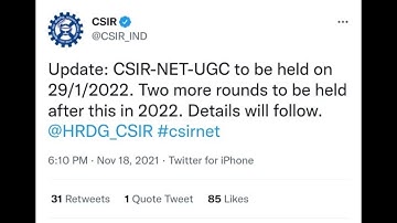 #csirnet #examdate #csirnet2021CSIR NET Exam Date Announced|