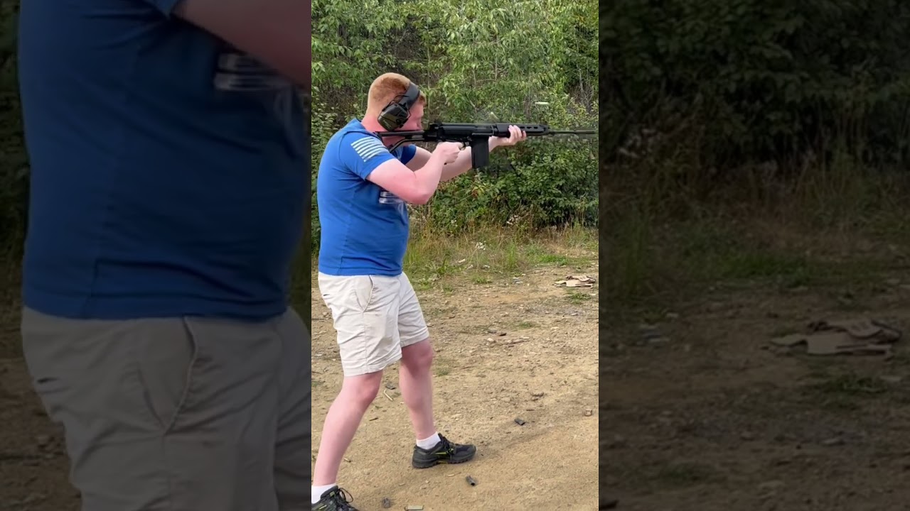 Full Auto FAL mag dump