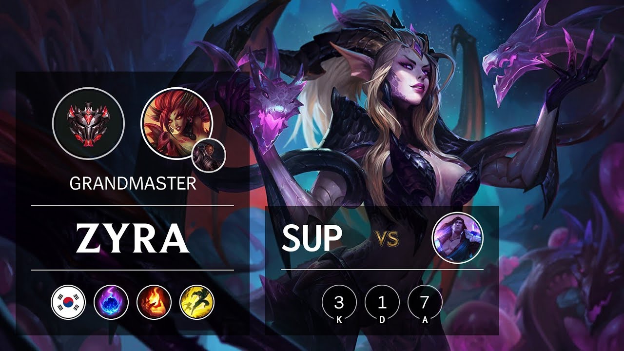 Zyra Support vs Taric - KR Grandmaster Patch 9.14