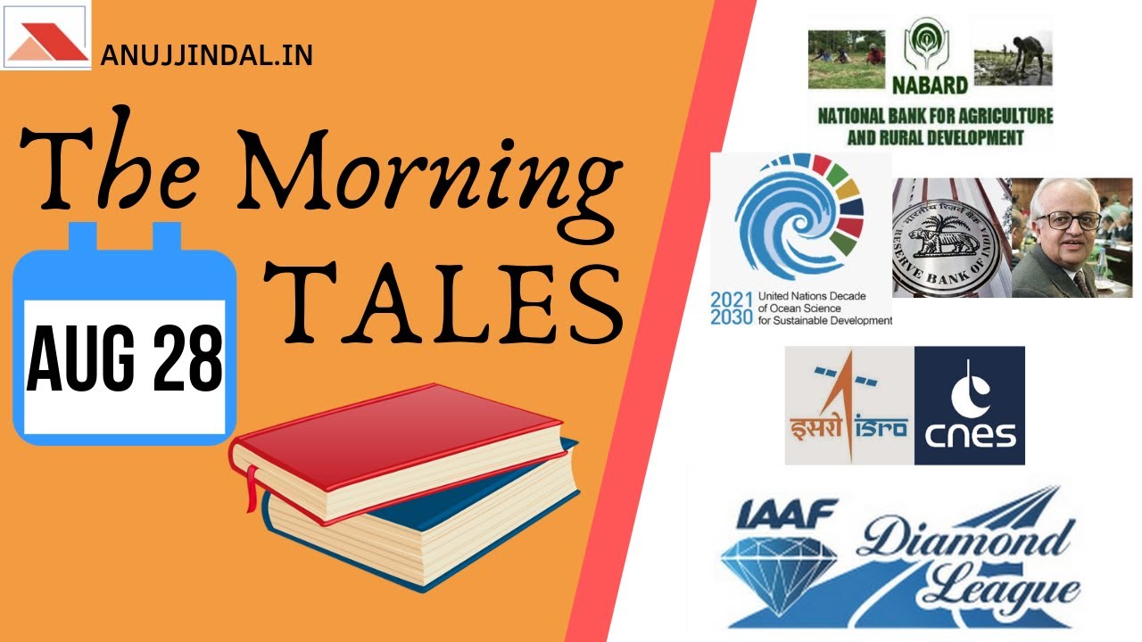Morning Tales | 28th August 2019 | Daily Current Affairs by Anuj Jindal | RBI, SEBI, NABARD, Banking