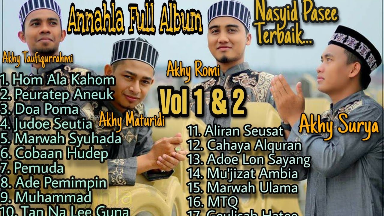 Full || Annahla Vol 1 & 2 Menikmati [ SHOLAWAT SANTRI ACEH ] Yang Terlupakan