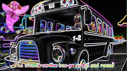 Wheels on the Bus || Paw Patrol Participation | 4 Seconds Several Versions ! Crocomix Kids TV