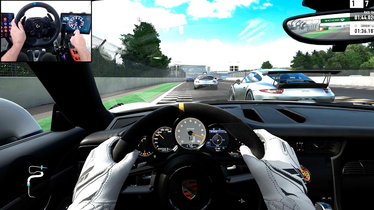 Porsche 911 RS - from the first person | Forza Motorsport 7 | with Logitech g923 [4k]