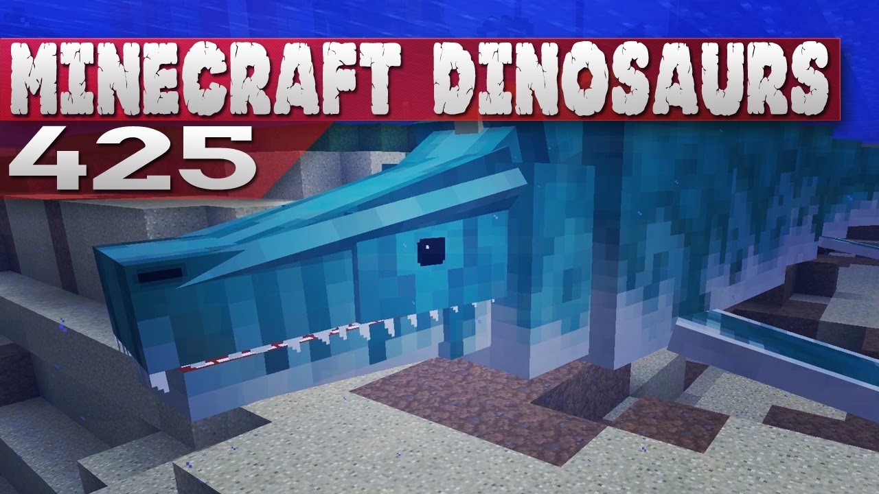 Minecraft Dinosaurs! || 425 || Tylosaurus Escape!