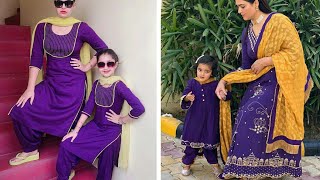 Mother Daughter Matching Dress For Function || 2020 Matching Mother Daughter Dresses Idea