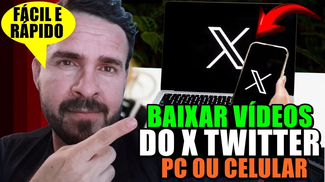 Como BAIXAR VÍDEOS do X pelo CELULAR? Aprenda PASSO A PASSO!