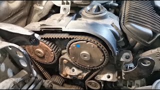 Volvo S80 2.5t 231   B5254T10  Timing Belt, Water Pump, & Pulleys Replacement