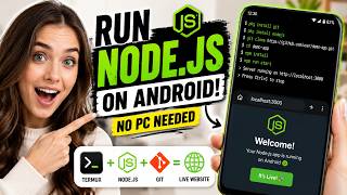 I Turned My Android Phone Into a Node.js Server 😳 2026