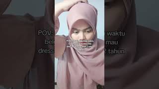 Belajar dress well setelah dua tahun mengasihi #momlife #dresswell #tutorialhijab