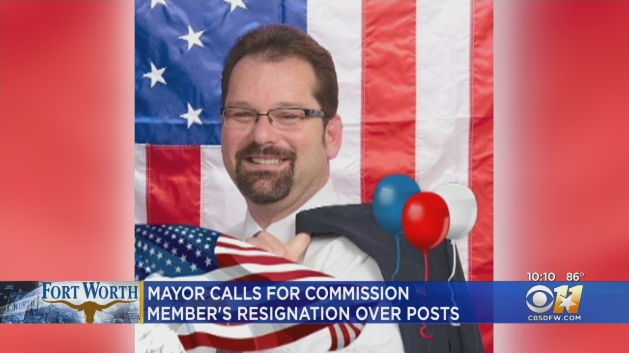 Fort Worth Mayor Calls On 'Human Relations Commissioner' Mike Steele To Resign Over Offensive Social